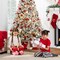 Best Choice Products Pre-Lit Holiday Christmas Pine Tree w/ Snow Flocked Branches, Warm White Lights